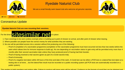 Ryedalenaturistclub similar sites