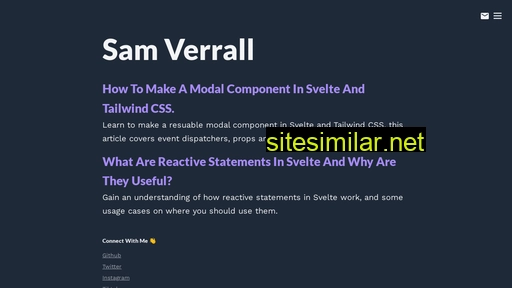 Samverrall similar sites
