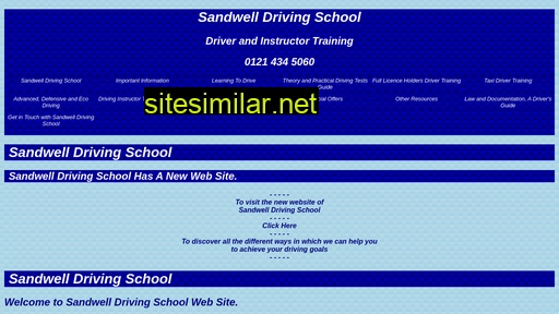Sandwelldrivingschool similar sites