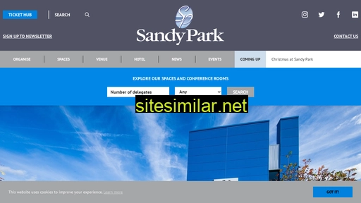 sandypark.co.uk alternative sites