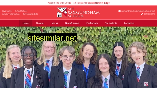 saxmundhamschool.org.uk alternative sites