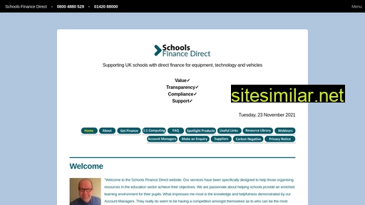 schoolsfinancedirect.co.uk alternative sites