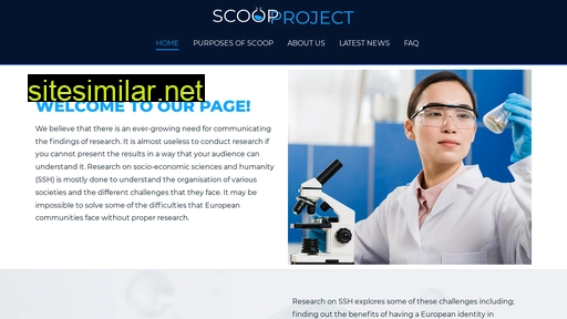 scoopproject.org.uk alternative sites