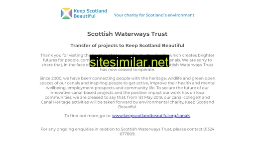 scottishwaterwaystrust.org.uk alternative sites