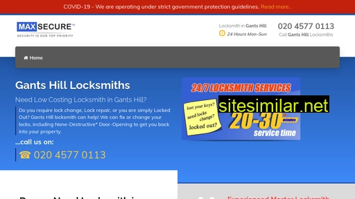 Securelocksmithgantshill similar sites