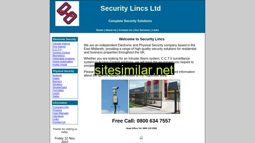 securitylincs.co.uk alternative sites