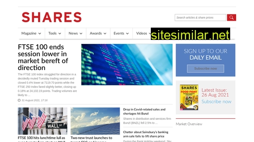 sharesmagazine.co.uk alternative sites