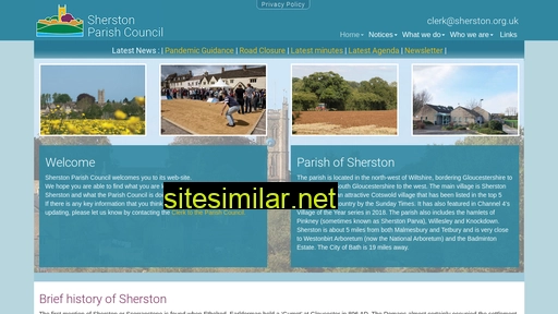 sherston.org.uk alternative sites