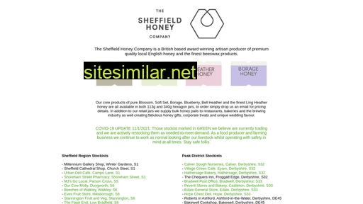 sheffield-honey.co.uk alternative sites