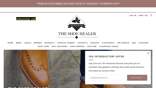 shoehealer.co.uk alternative sites