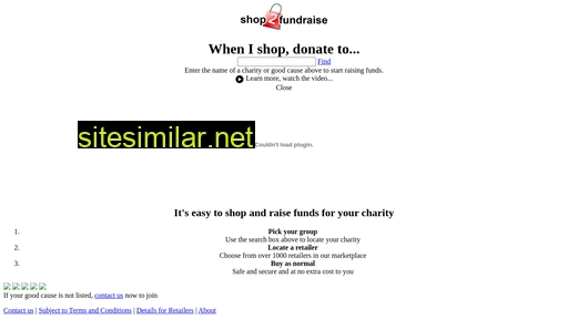 shop2fundraise.co.uk alternative sites