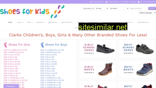 Shoesforkids similar sites