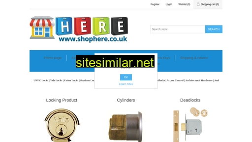 shophere.co.uk alternative sites