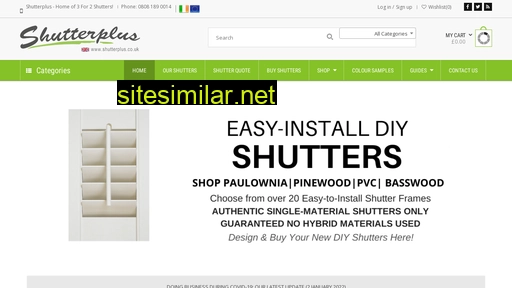 shutterplus.co.uk alternative sites