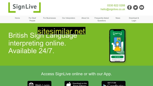 signlive.co.uk alternative sites