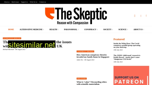 Skeptic similar sites