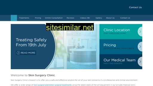 Skinsurgeryclinic similar sites