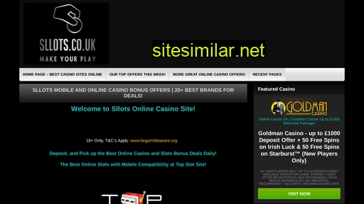 sllots.co.uk alternative sites