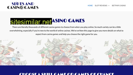 Slots-and-casinogames similar sites