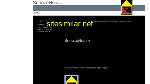 snoozehouse.co.uk alternative sites
