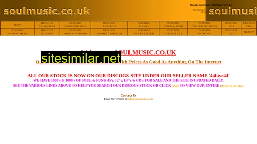soulmusic.co.uk alternative sites