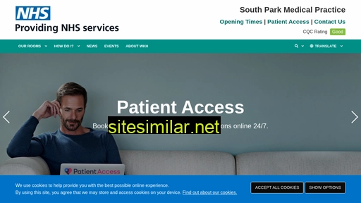 southparkmedical.nhs.uk alternative sites