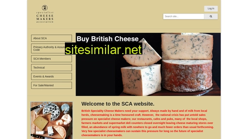Specialistcheesemakers similar sites