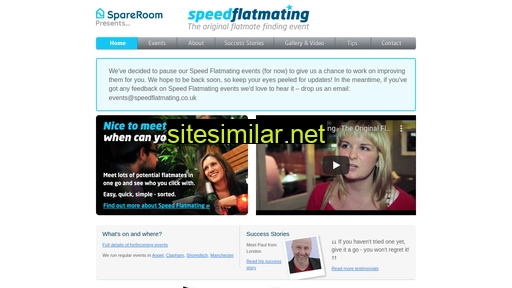 speedflatmating.co.uk alternative sites