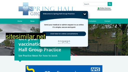 springhallgrouppractice.co.uk alternative sites
