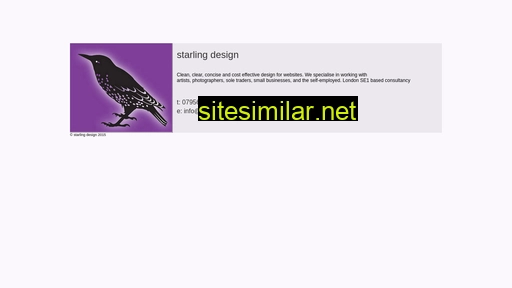Starlingdesign similar sites