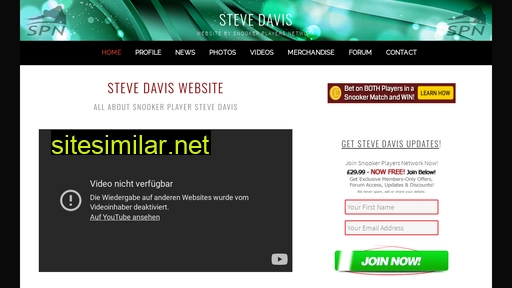 stevedavis.org.uk alternative sites