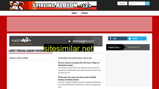 stirlingalbion-mad.co.uk alternative sites