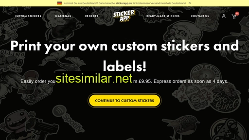 stickerapp.co.uk alternative sites