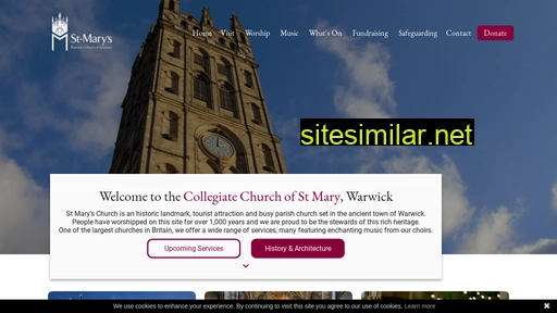 stmaryswarwick.org.uk alternative sites