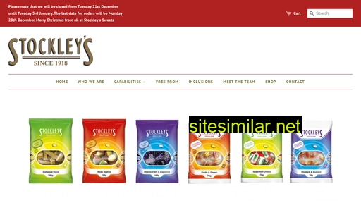 stockleys-sweets.co.uk alternative sites