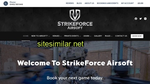 strikeforceairsoft.co.uk alternative sites
