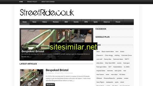 streetride.co.uk alternative sites