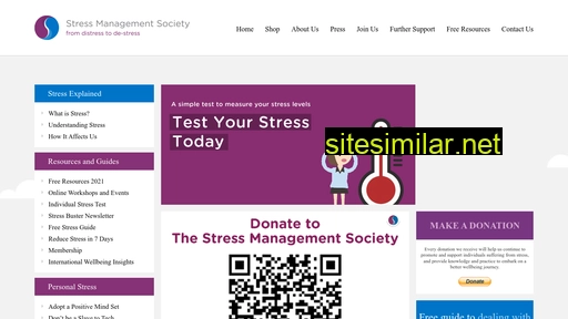 stress.org.uk alternative sites
