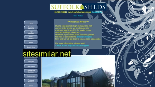 Suffolksheds similar sites