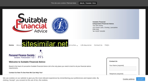 suitablefinancial.co.uk alternative sites