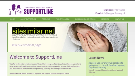 supportline.org.uk alternative sites