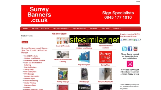 Surreybanners similar sites