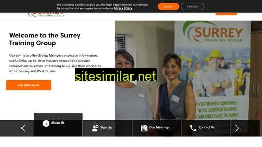 surreytraininggroup.co.uk alternative sites