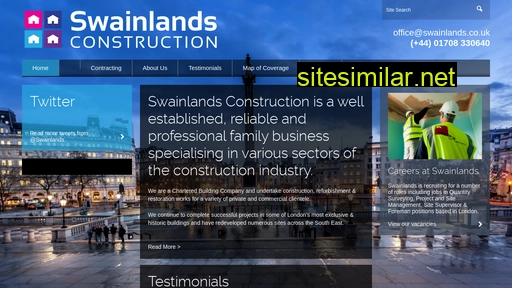 Swainlandbuilders similar sites