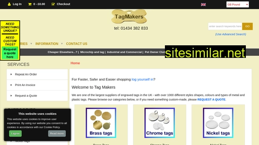 tagmakers.co.uk alternative sites