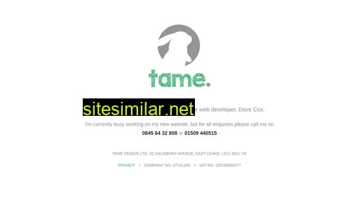 tame.uk alternative sites
