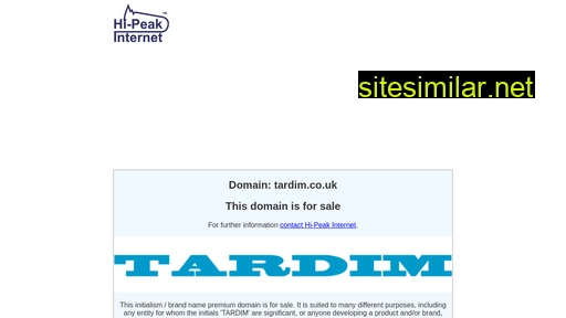 tardim.co.uk alternative sites