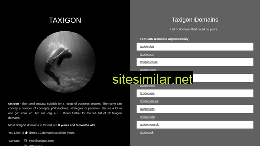 taxigon.org.uk alternative sites