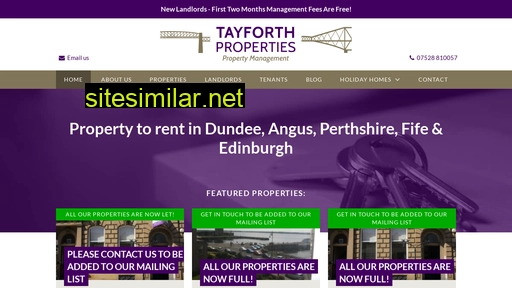 tayforth-properties.co.uk alternative sites