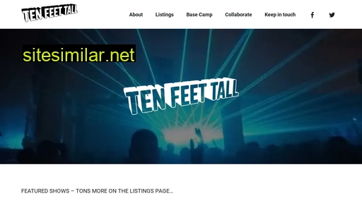 tenfeettall.co.uk alternative sites